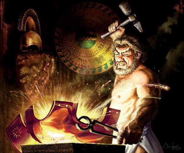http://www.greek-mythology-pantheon.com/wp-content/uploads/Greek_Gods_and_Goddesses/Hephaestus_Vulcan_Greek_God/Hephaestus_Vulcan_Greek_God_Art_01_by_Chris_Appel.jpg